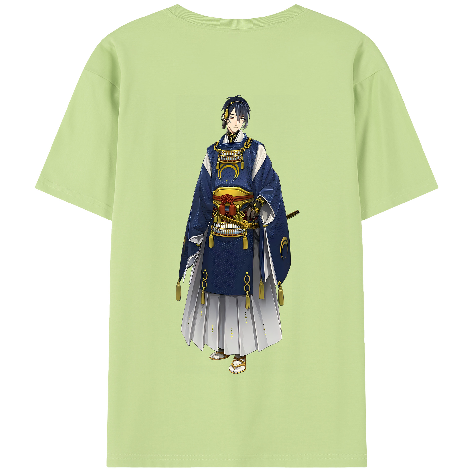 （画像用） 刀剣乱舞 Touken Ranbu 綿100％半袖Tシャツ（背面プリント）